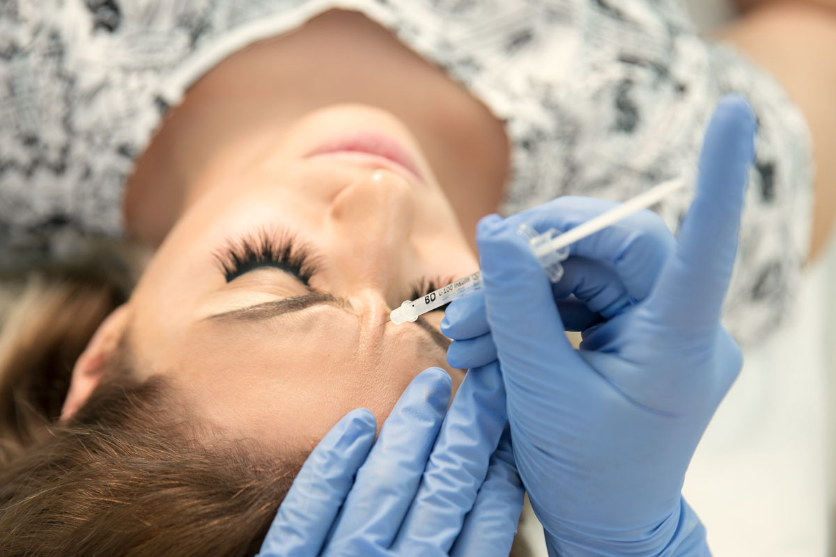 Botox Behandlung gegen Falten bei Dr. Wallentin Wien